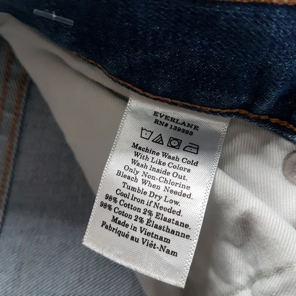 Everlane •  High-Rise Skinny Jean • Sz 26 Regular - Picture 12 of 16